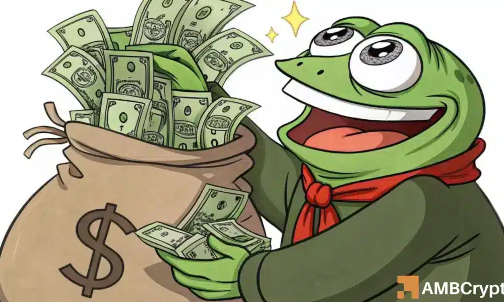 PEPE leads 9% surge, $1B+ in volume – Can the gains continue?