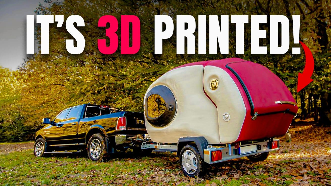 A 3D-Printed Camper and 11 Other Smart Camping Inventions You Can Buy