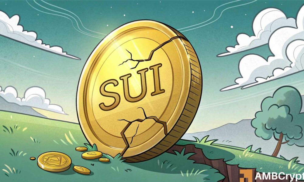 SUI’s $164 million token unlock triggers sell-off fear, Crash ahead?